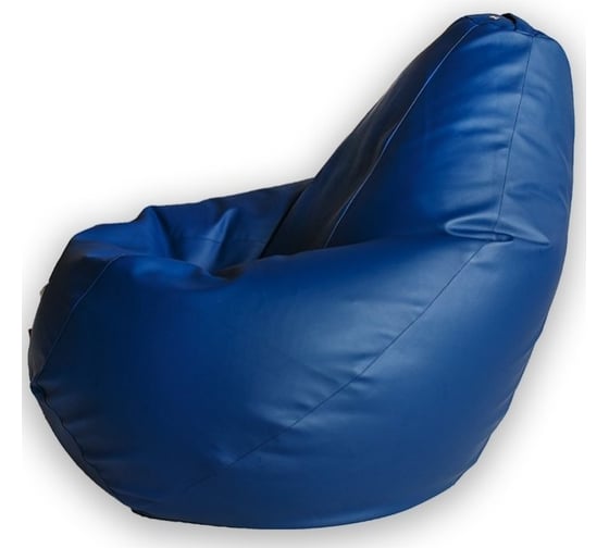 Кресло-мешок DreamBag синяя экокожа 3xl 5010341