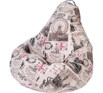 Кресло-мешок DreamBag челси, жаккард xl 5006621