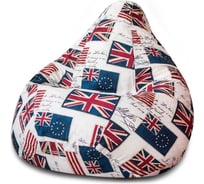 Кресло-мешок DreamBag флаги, жаккард xl 5008621