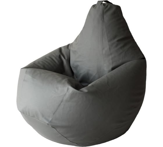 Кресло-мешок DreamBag серая экокожа 2xl 5022431