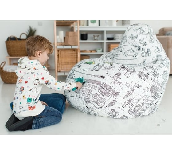 Кресло-мешок DreamBag раскраска 2xl 5009631