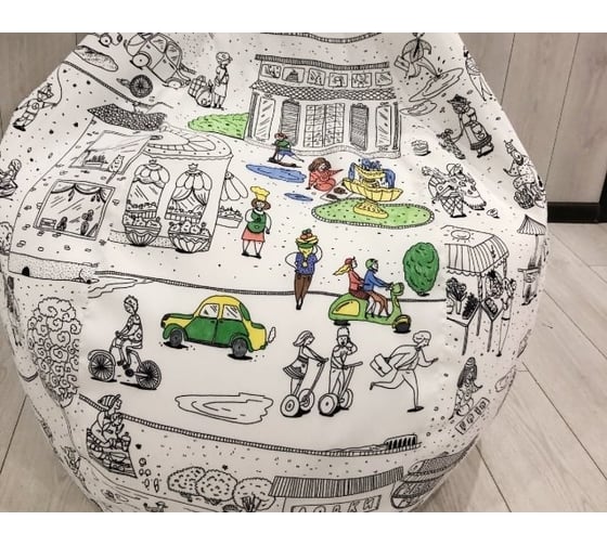 Кресло-мешок DreamBag раскраска 2xl 5009631