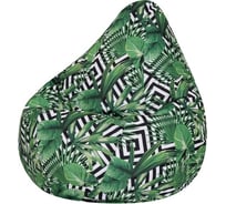 Кресло-мешок DreamBag оранжерея, велюр xl 5031821