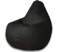 Кресло-мешок DreamBag черная экокожа 2xl 5011131