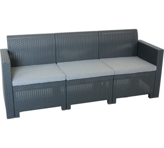 Трехместный диван B:rattan NEBRASKA SOFA 3 8003723390726 1