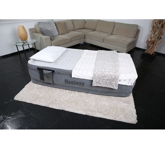 Надувная кровать BestWay Comfort Cell TechTM Premiere Plus Elevated AirbedSingle 67558 BW