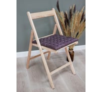 Сидушка с лузгой гречихи witerra 43x43 см, канвас-велюр черника 109242