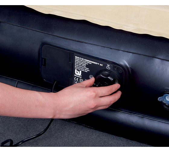 Надувная кровать со встроенным насосом BestWay Soft-Back Elevated Airbed 226х152х74 см 67483 BW