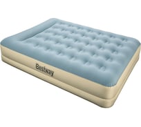 Надувная кровать со встроенным электронасосом BestWay Refined Fortech 203х152х33см 69003 BW