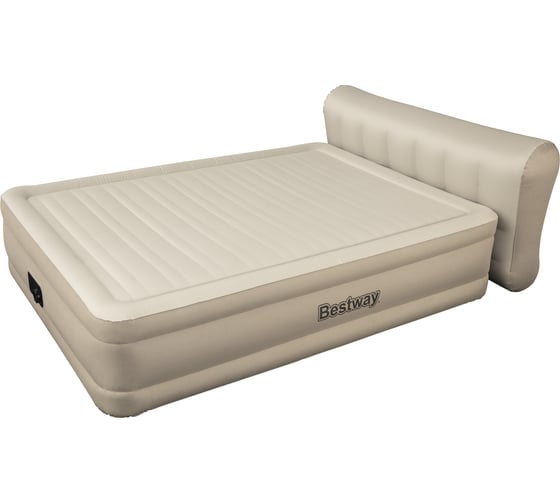 Надувная кровать со спинкой и встроенным электронасосом BestWay Essence Fortech 229х152х79см 69019 BW 1