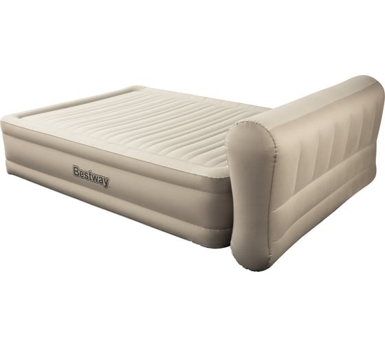 Надувная кровать со спинкой и встроенным электронасосом BestWay Essence Fortech 229х152х79см 69019 BW