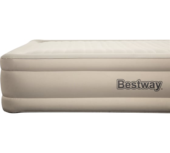 Надувная кровать со спинкой и встроенным электронасосом BestWay Essence Fortech 229х152х79см 69019 BW