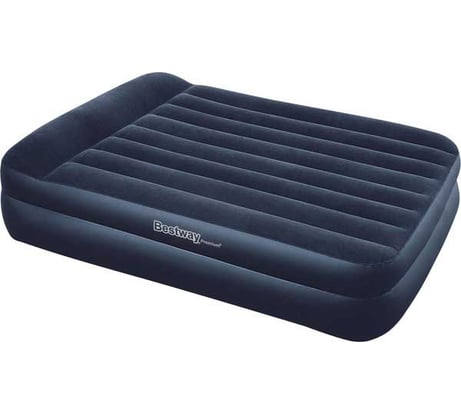 Надувная кровать с электронасосом BestWay Premium Air Bed with Sidewinder 203х152х46 см 67345 BW