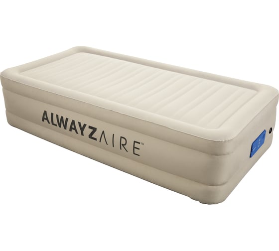 Надувная кровать, встроенный электронасос с автоподкачкой BestWay Alwayzaire Fortech 191х97х43см 69030 BW