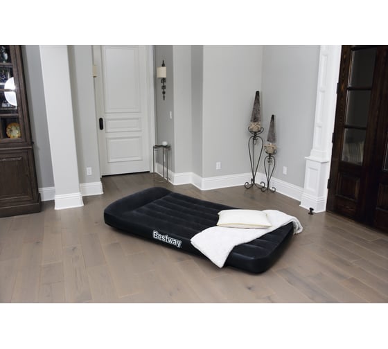 Надувной матрас со встроенным насосом BestWay Aerolax Air Bed/Twin/ 67556 BW 004939