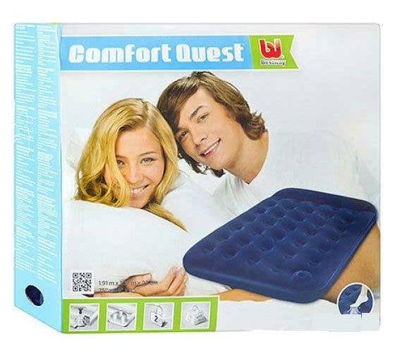 Надувной матрас BestWay Easy Inflate Flocked Air Bed/Double/ 67225 BW