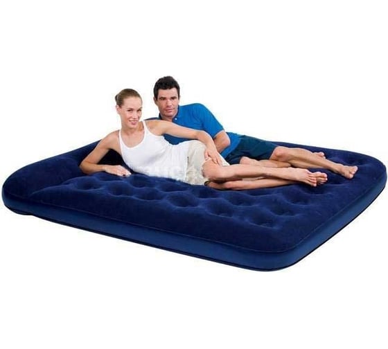 Надувной матрас BestWay Easy Inflate Flocked Air Bed/King/ 67227 BW