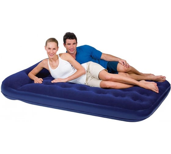 Надувной матрас BestWay Easy Inflate Flocked Air Bed/Queen/ 67226 BW 006234