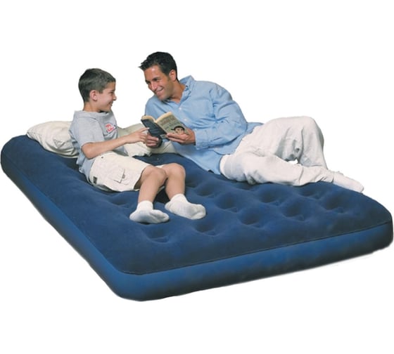 Надувной матрас BestWay Flocked Air Bed - Air Pump/Double/ 67287 BW 004427