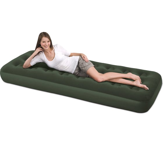 Надувной матрас BestWay Flocked Air Bed/Single/ 67446 BW 030592