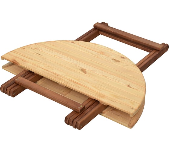 Круглый складной стол Банные штучки 80x80x75 см 32187