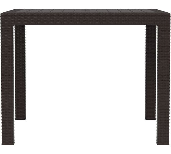 Садовый стол WORKY ротанг, 94x94x74 см, мокко ARD257736