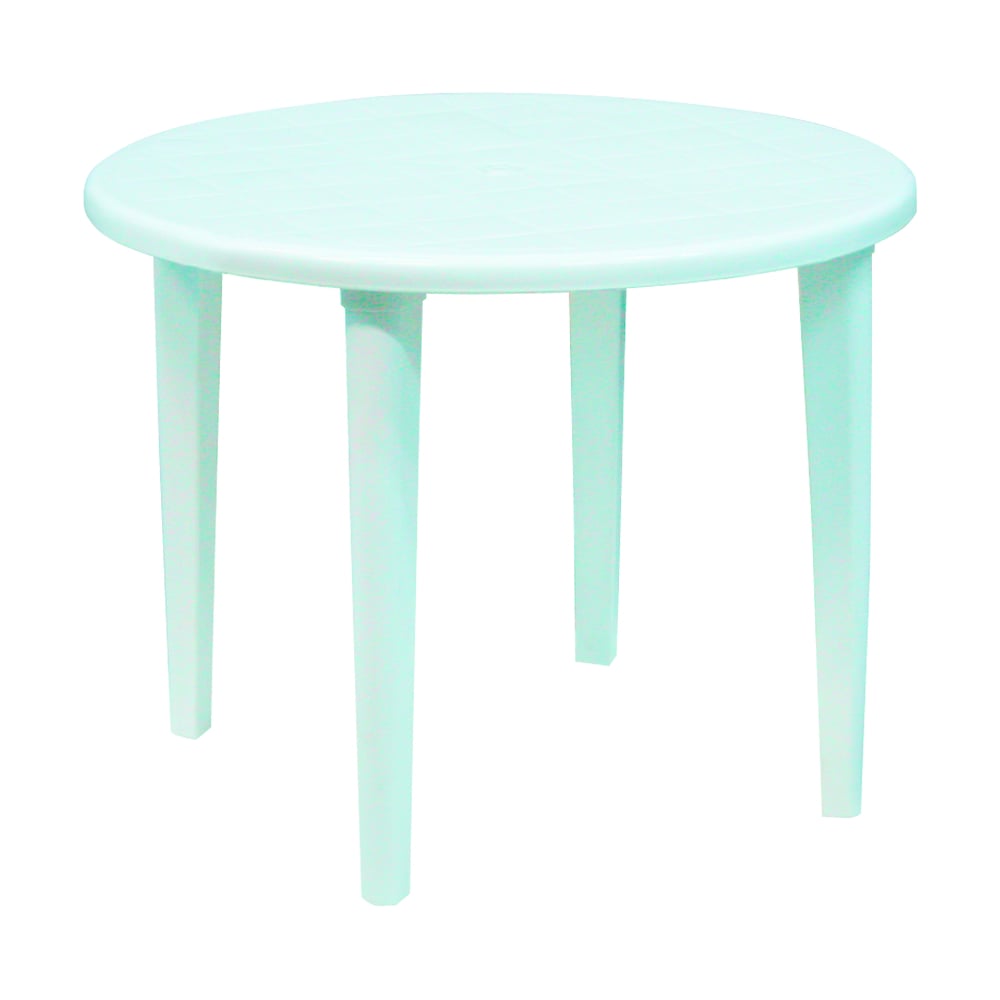 Пластиковый круглый стол Garden Dreams белый 4665271880186 - выгодная ...