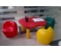 Стульчик яблочко Asplast 2kids 2K-4P-CHRE 5