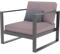 Кресло с двумя подлокотниками Callisto mobili Лагуна шоколад М401.0Е04