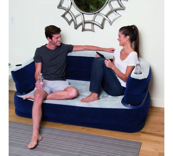 Надувной диван BestWay Deluxe Air Couch 165x89x64 см 75058 BW