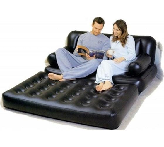 Надувной диван-трансформер BestWay Double 5-In-1 188x152x64 см 75056 BW 002266