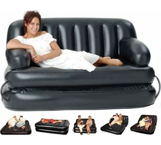 Надувной диван-трансформер BestWay Double 5-In-1 188x152x64 см 75056 BW 002266