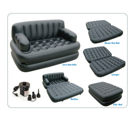 Надувной диван-трансформер BestWay Double 5-In-1 188x152x64 см 75056 BW 002266