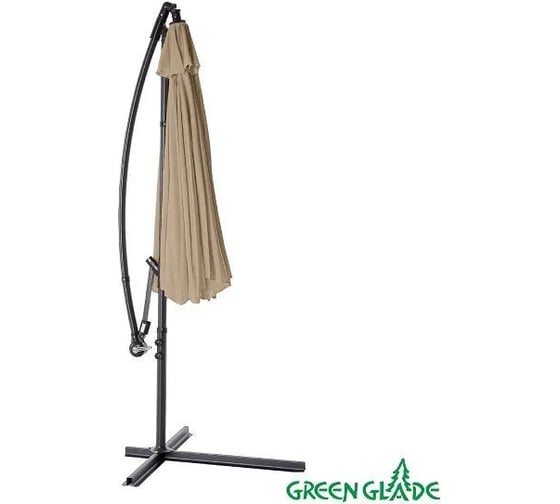 Садовый зонт Green Glade тауп 8005