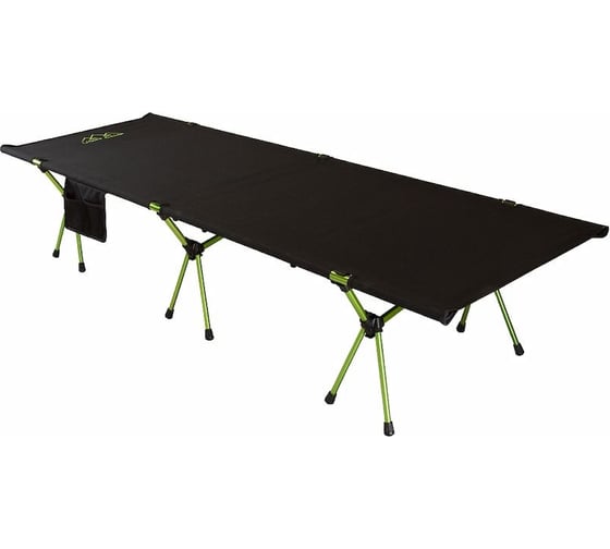 Раскладушка LIGHT CAMP Folding Cot черный/зеленый LC-501