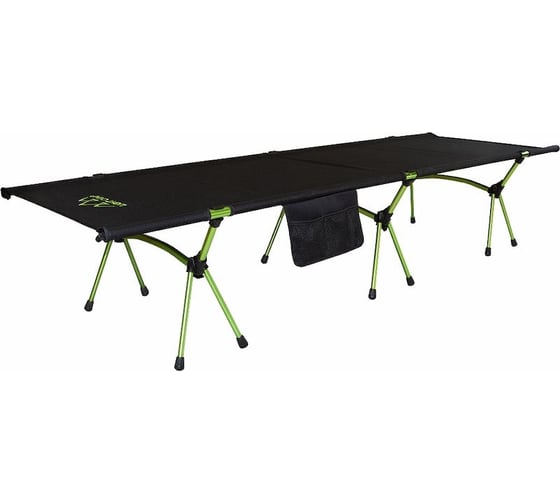 Раскладушка LIGHT CAMP Folding Cot черный/зеленый LC-501