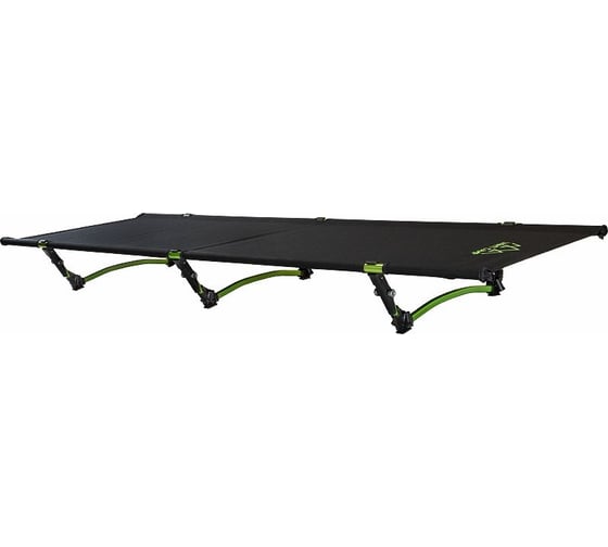 Раскладушка LIGHT CAMP Folding Cot черный/зеленый LC-501