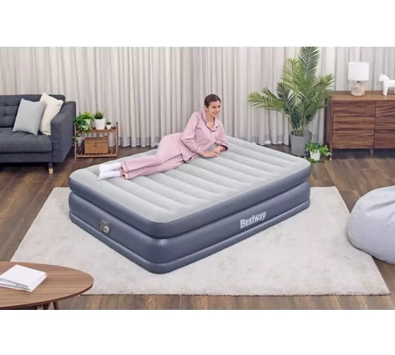 Надувная кровать Bestway QuadComfort 152x203x51см, встроенный насос 220В 67925 BW