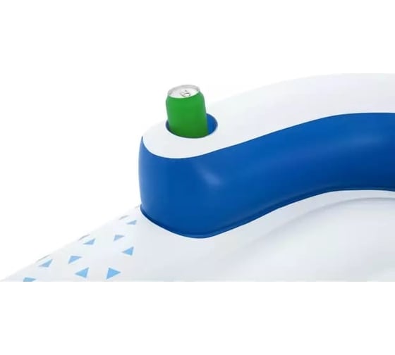Надувной матрас-шезлонг для плавания Bestway Indigo Wave 191x97см, до 90кг 43533 BW