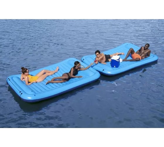 Надувной матрас-платформа для плавания Bestway San Soaker 290x191см, до 360кг 43542 BW