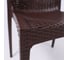 Садовый стул AKS Home PALERMO, PP, пластик, коричневый 94016 6