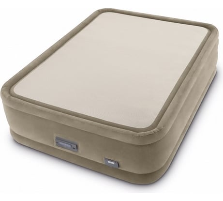 Надувная кровать Intex PremAire ThermaLux Airbed 152х203х51см, встроенный насос 220В 64936