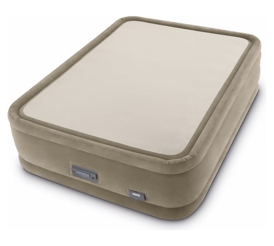 Надувная кровать Intex PremAire ThermaLux Airbed 152х203х51см, встроенный насос 220В 64936