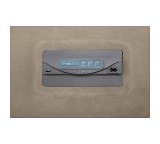 Надувная кровать Intex PremAire ThermaLux Airbed 152х203х51см, встроенный насос 220В 64936