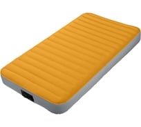 Надувной матрас Intex Super-Tough Airbed, 99х191х20 см, встроенный насос на батарейках 64791
