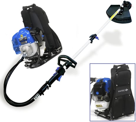 Бензиновый триммер HAITEC ранцевый multitool 2 в 1 2,2 квт HT-MSR1521
