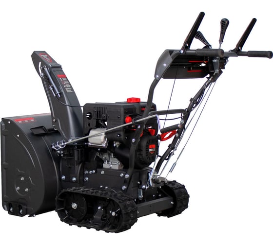 Бензиновая снегоуборочная машина VERTON ice sb-961lte 5,7 квт, 9 л.с, v 270 см3,шир/выс 61/51 см, гусеницы, фара, электрозапуск 01.9676.14794