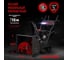 Бензиновая снегоуборочная машина VERTON ice sb-961lte 5,7 квт, 9 л.с, v 270 см3,шир/выс 61/51 см, гусеницы, фара, электрозапуск 01.9676.14794 6