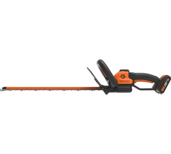 Аккумуляторный кусторез WORX 20В, 56см, 2Ач х1 и ЗУ WG264E