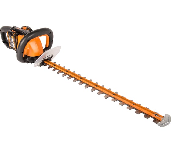Аккумуляторный кусторез WORX WG284E.1, 40В, 66 см, 2 АКБ 2Ач, Зу 2x1А WG284E.1